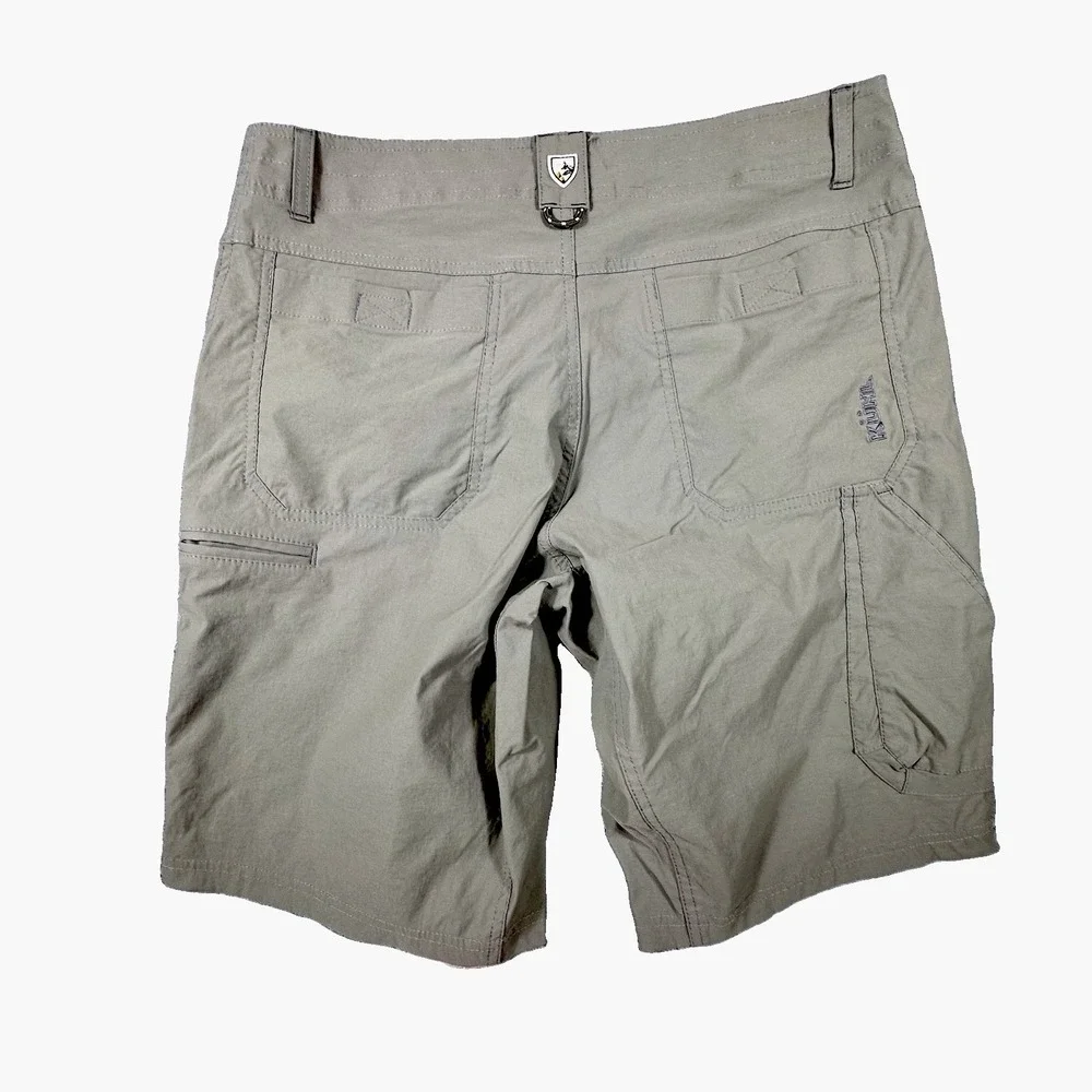 KUHL Renegade Shorts Mens 33 Khaki Brown Stretch Hiking Outdoor Performance 11